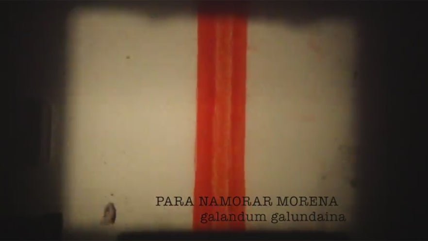 Galandum Galundaina – “Para Namorar Morena “