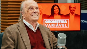 Imagem de Francisco Pinto Balsemão no “Geometria Variável”