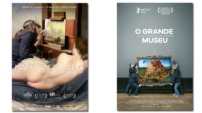 “National Gallery” e “O Grande Museu”. Filmes Antena1!