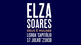 Imagem de Elza Soares em Portugal