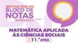 Matemática Aplicada às Ciências Sociais