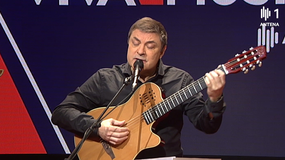 Imagem de Jorge Fernando no “Viva a Música”