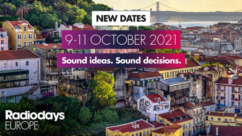 RADIODAYS EUROPE 2021 em Lisboa