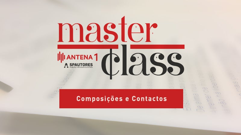 Masterclass – Composições e Contactos