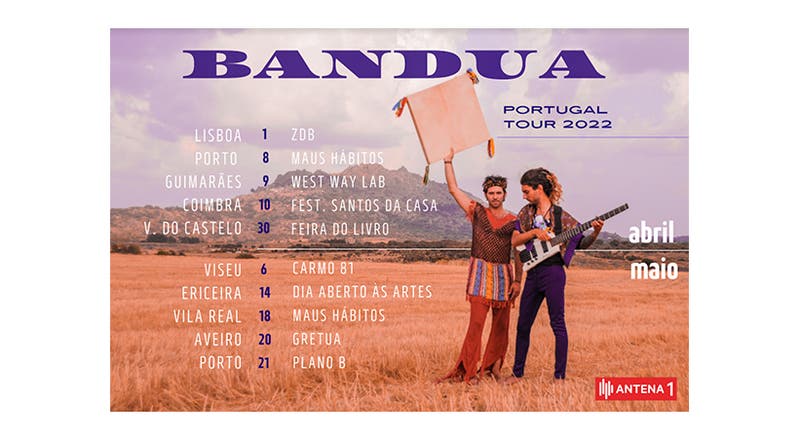 BANDUA Portugal Tour 2022