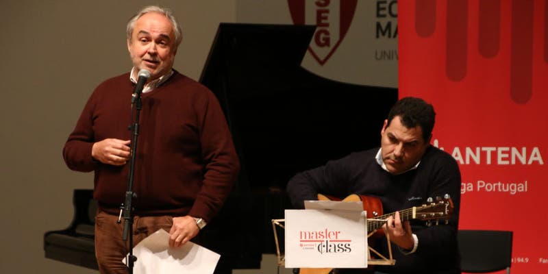 José Salgado masterclass Antena1 RTP