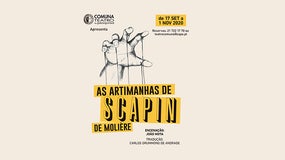 “As Artimanhas de Scapin” no Teatro da Comuna