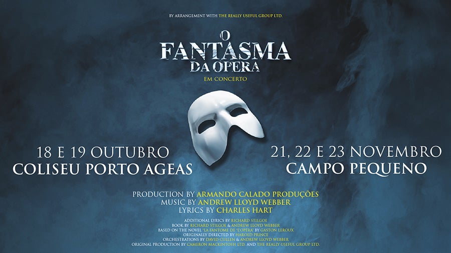 “O Fantasma da Ópera” em Concerto