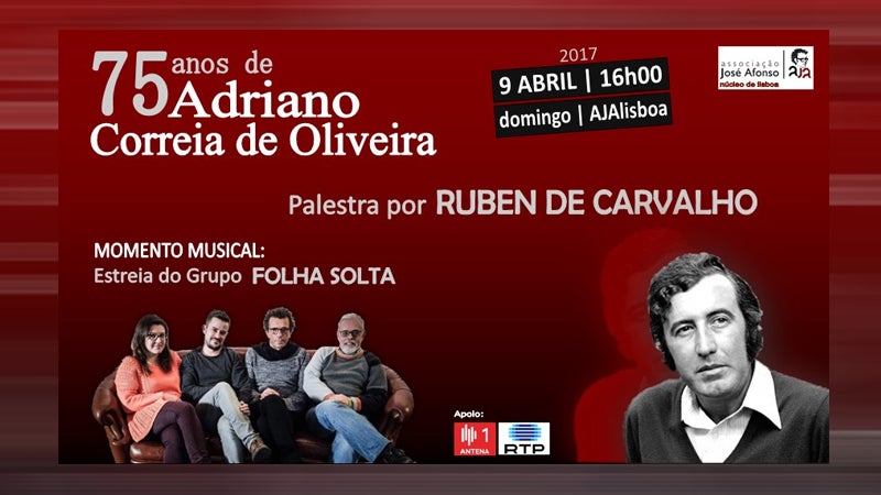 Homenagem a Adriano Correia de Oliveira