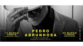 Imagem de Pedro Abrunhosa ao vivo com a Orquestra Clássica do Sul