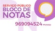 Imagem de “Serviço Público – Bloco de Notas” – Antena1 – RTP