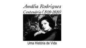 Imagem de Amália Rodrigues  – Centenário