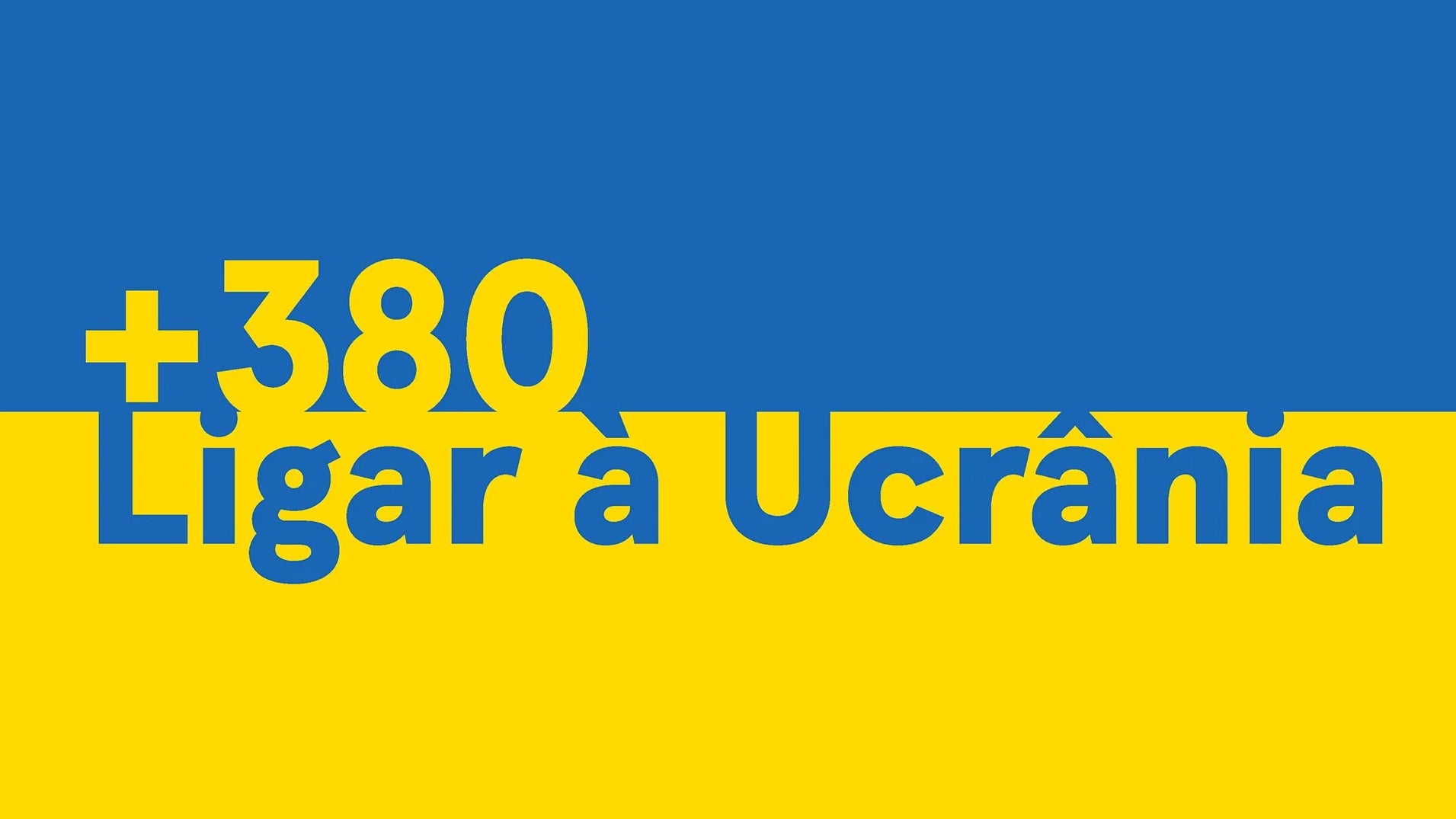 +380 LIGAR À UCRÂNIA – Concerto solidário e recolha de bens