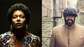 Imagem de China Moses e Gregory Porter no Theatro Circo