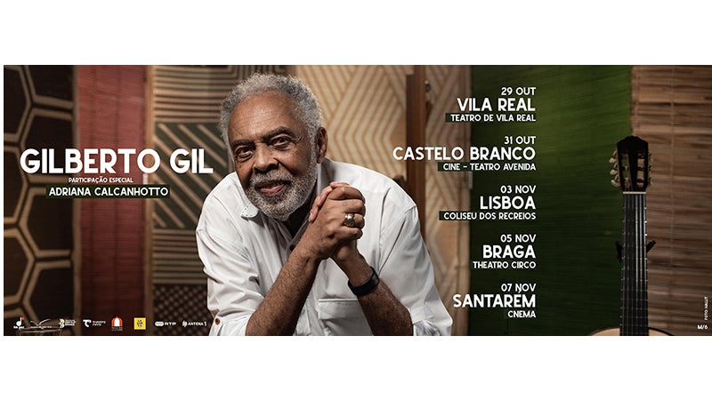 Gilberto Gil em Portugal!
