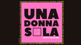 Imagem de “Una Donna Sola” no Teatro das Beiras