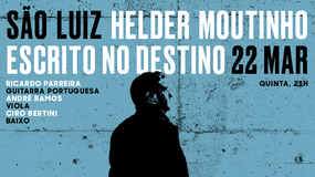 Helder Moutinho no Teatro Municipal São Luiz