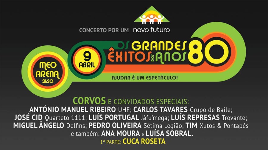 Os Corvos: novo CD e concerto!