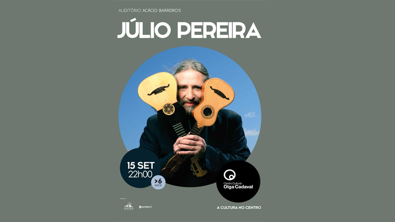 Júlio Pereira – “Praça do Comércio” ao vivo!