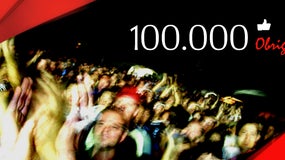 Imagem de 100.000 Ligados no Facebook da Antena 1!