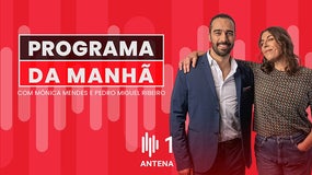 Imagem de “PROGRAMA DA MANHÃ” com Monica Mendes e Pedro Miguel Ribeiro