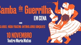 Imagem de Luca Argel – “Samba de Guerrilha” no Teatro Maria Matos