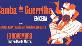 Luca Argel – “Samba de Guerrilha” no Teatro Maria Matos