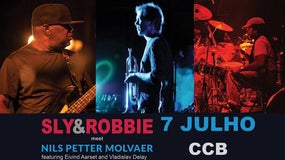 Imagem de Sly Dunbar e Robbie Shakespeare no CCB!