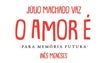 “O AMOR É” – Livro Antena1