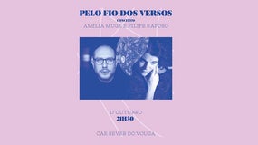 Amélia Muge e Filiipe Raposo em concerto