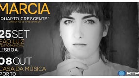 Imagem de Márcia no S. Luiz e na Casa da Música