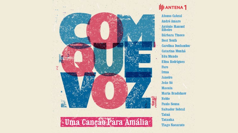 Com Que Voz – Uma Canção Para Amália – Um Disco Antena 1!