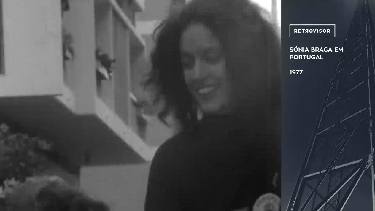 S�nia Braga em Portugal