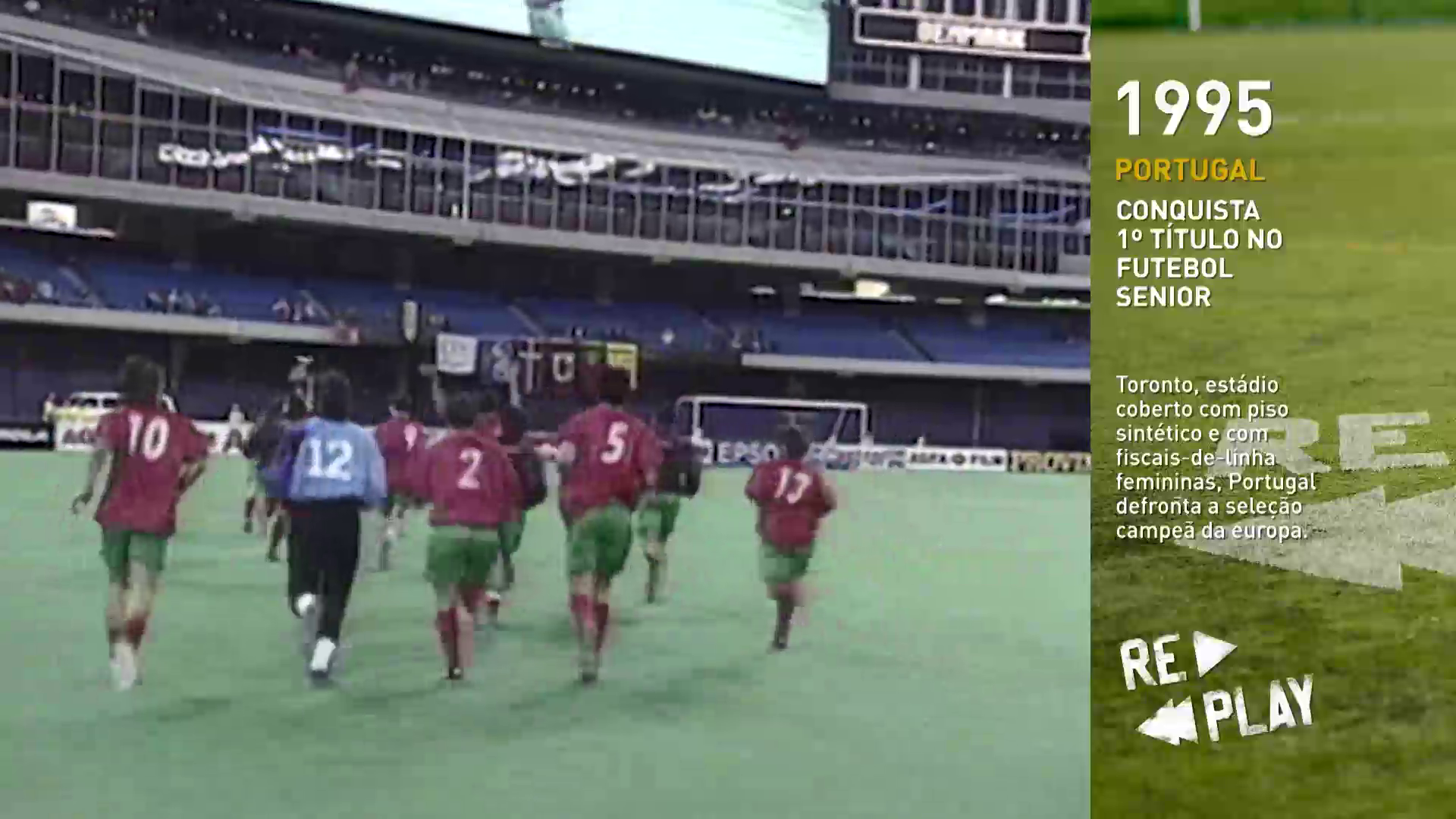 PORTUGAL CONQUISTA 1� T�TULO NO FUTEBOL S�NIOR, por Rui Alves