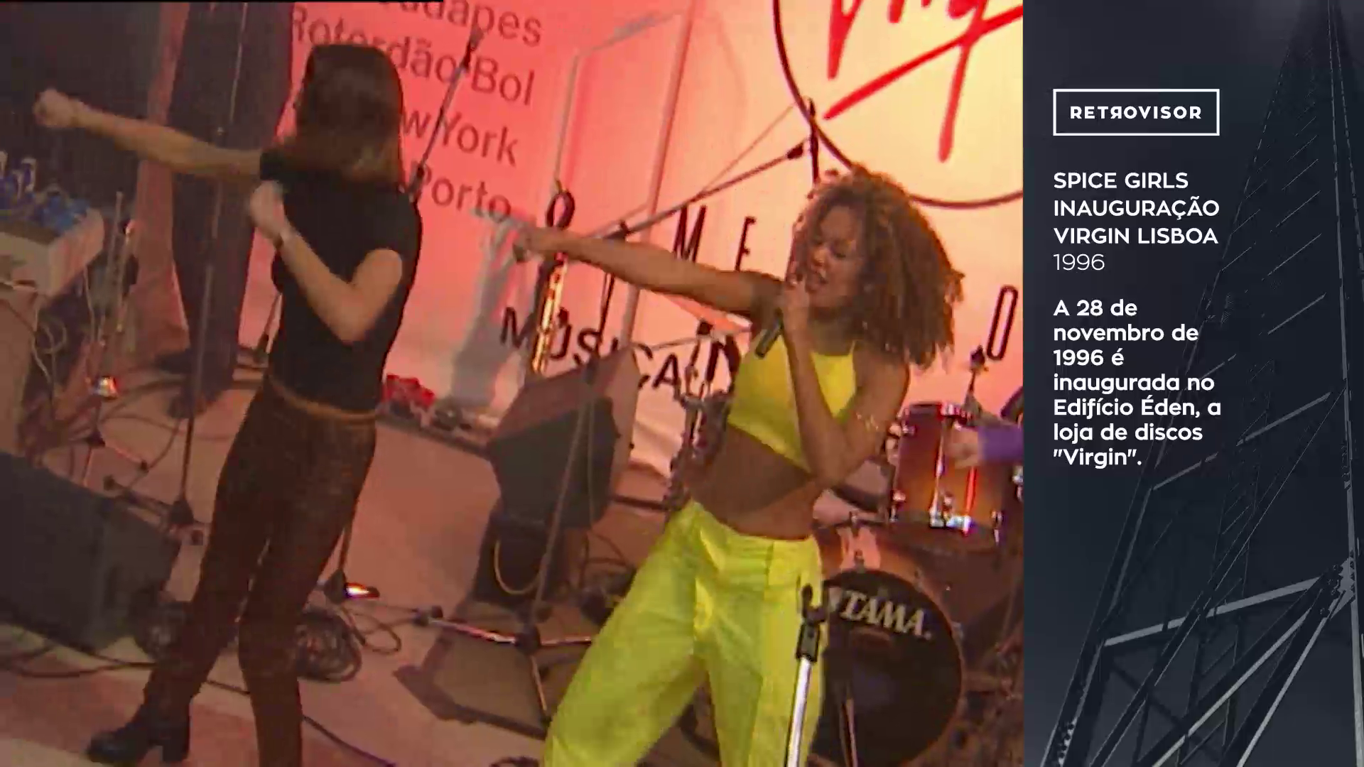 Spice Girls - Inaugura��o Virgin Lisboa