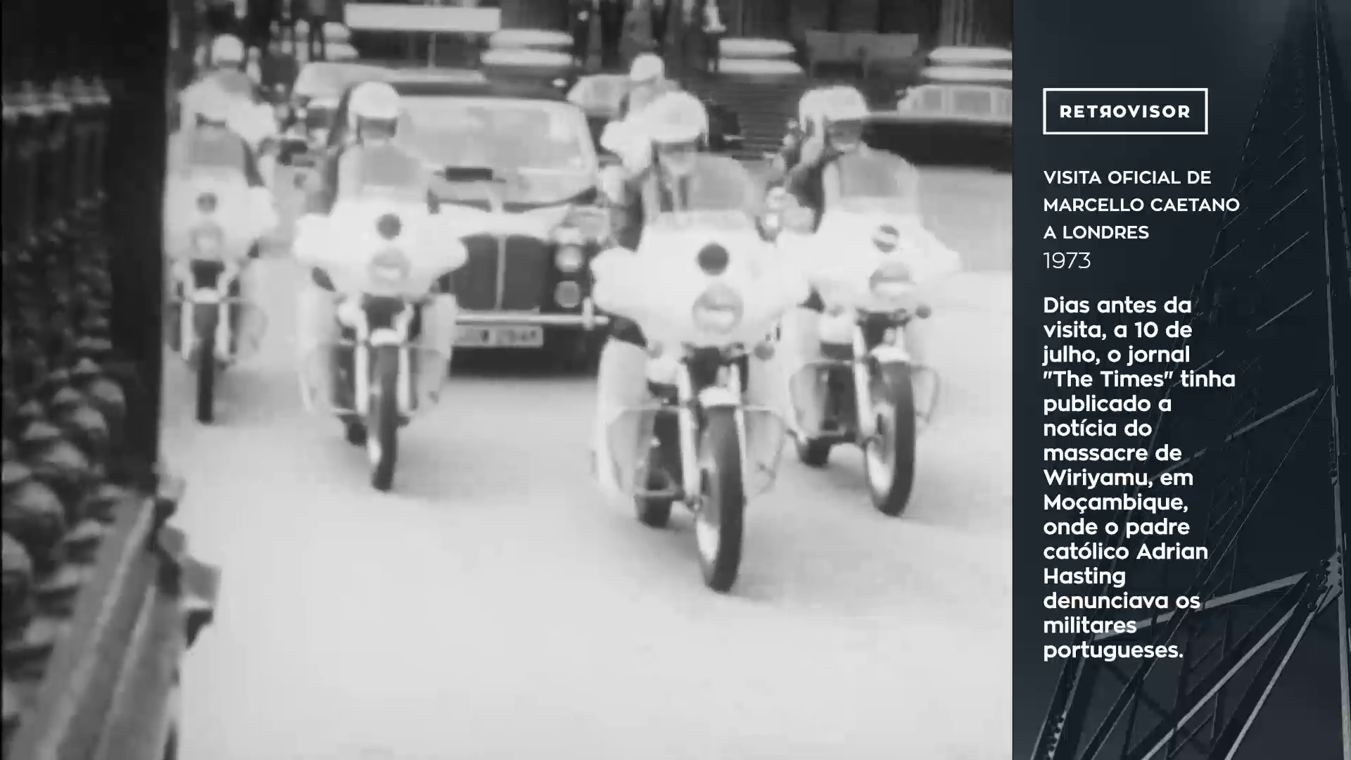 Visita oficial de Marcelo Caetano a Londres