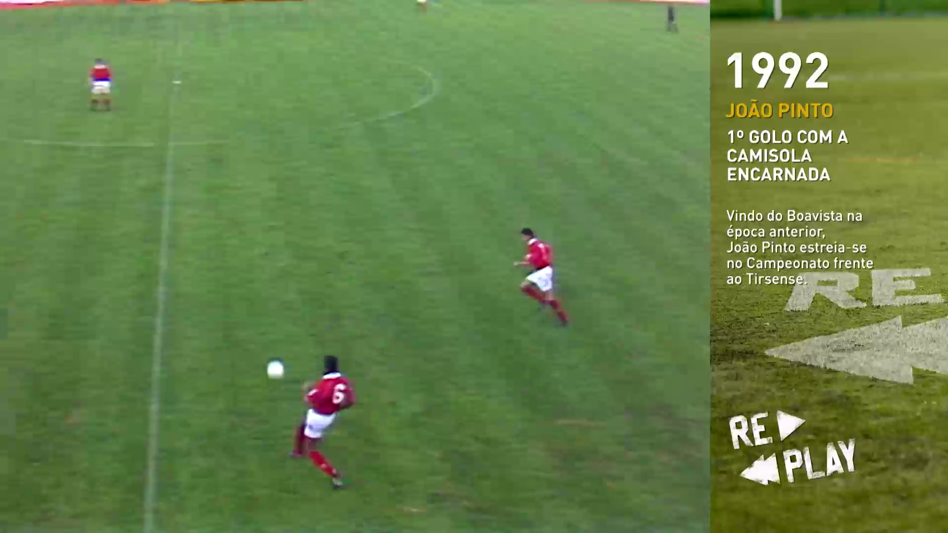 1� GOLO COM A CAMISOLA ENCARNADA, por Rui Alves