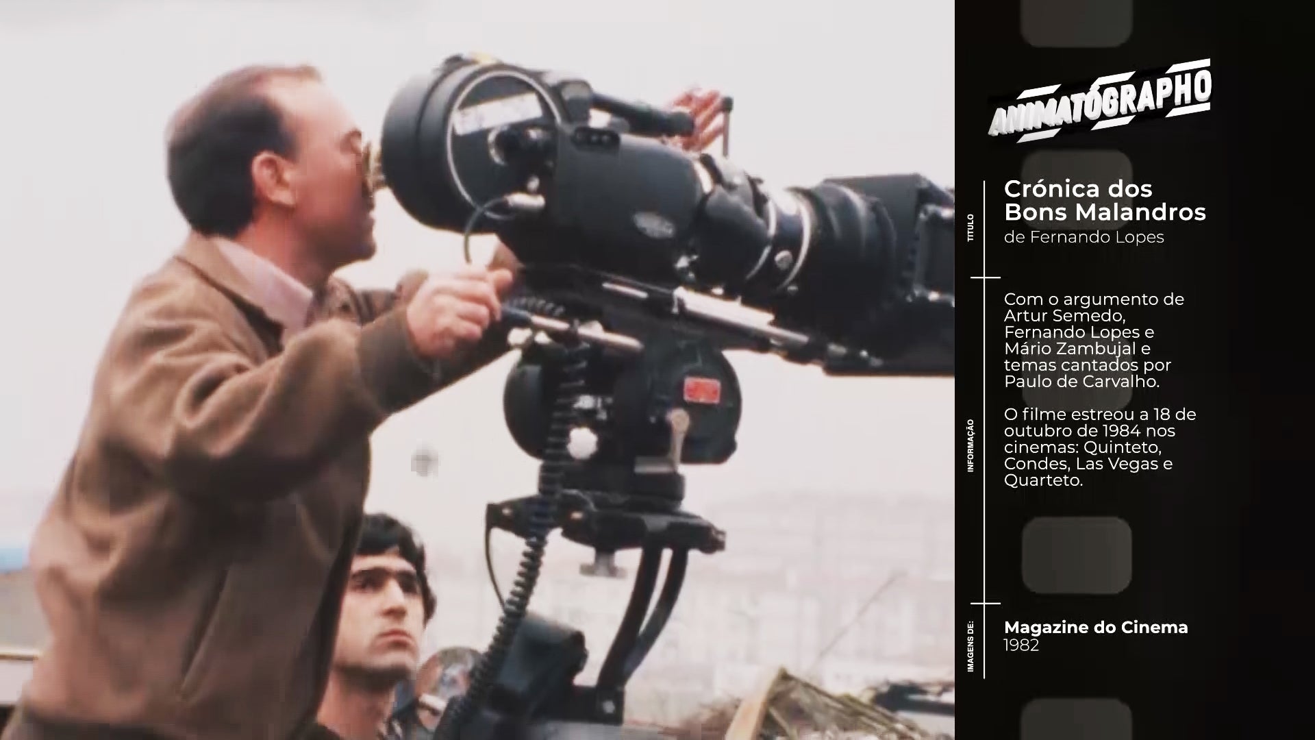 CR�NICA DOS BONS MALANDROS de Fernando Lopes