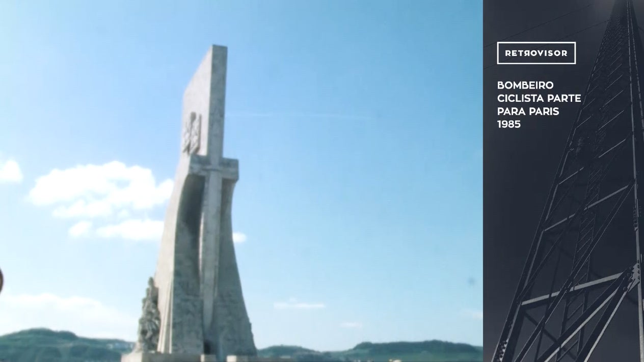 Bombeiro Ciclista Parte para Paris