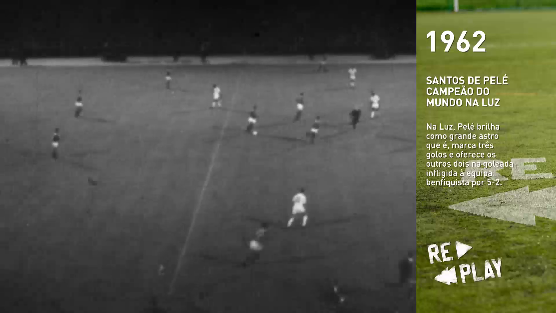 SANTOS DE PEL� CAMPE�O DO MUNDO NA LUZ, por Rui Alves