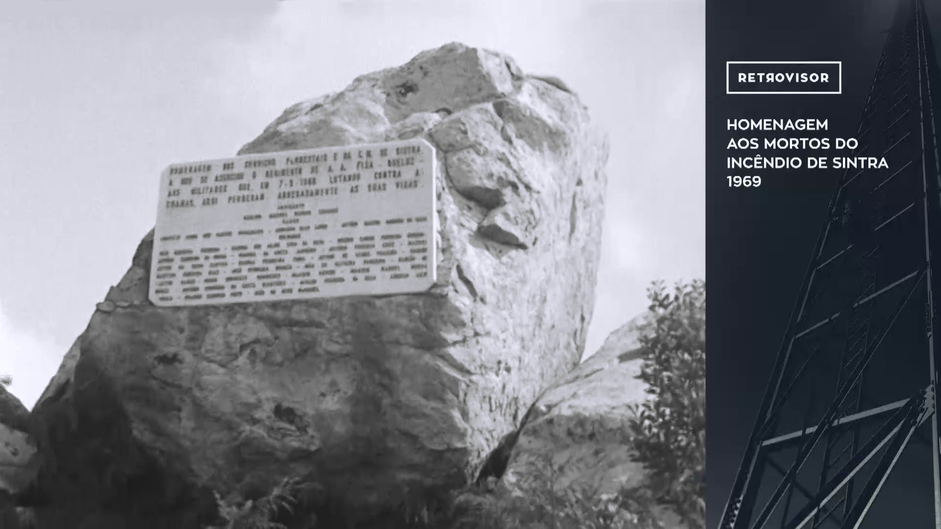 Homenagem aos Mortos do Inc�ndio de Sintra