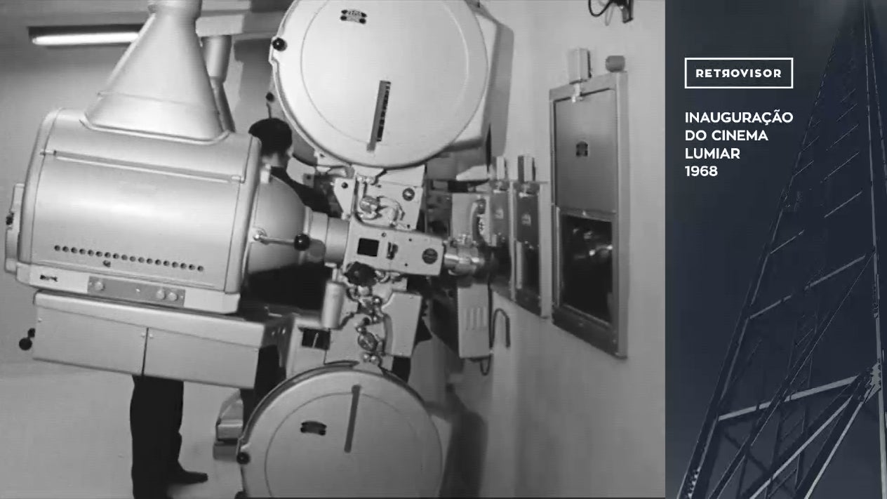 Inaugura��o do Cinema Lumiar