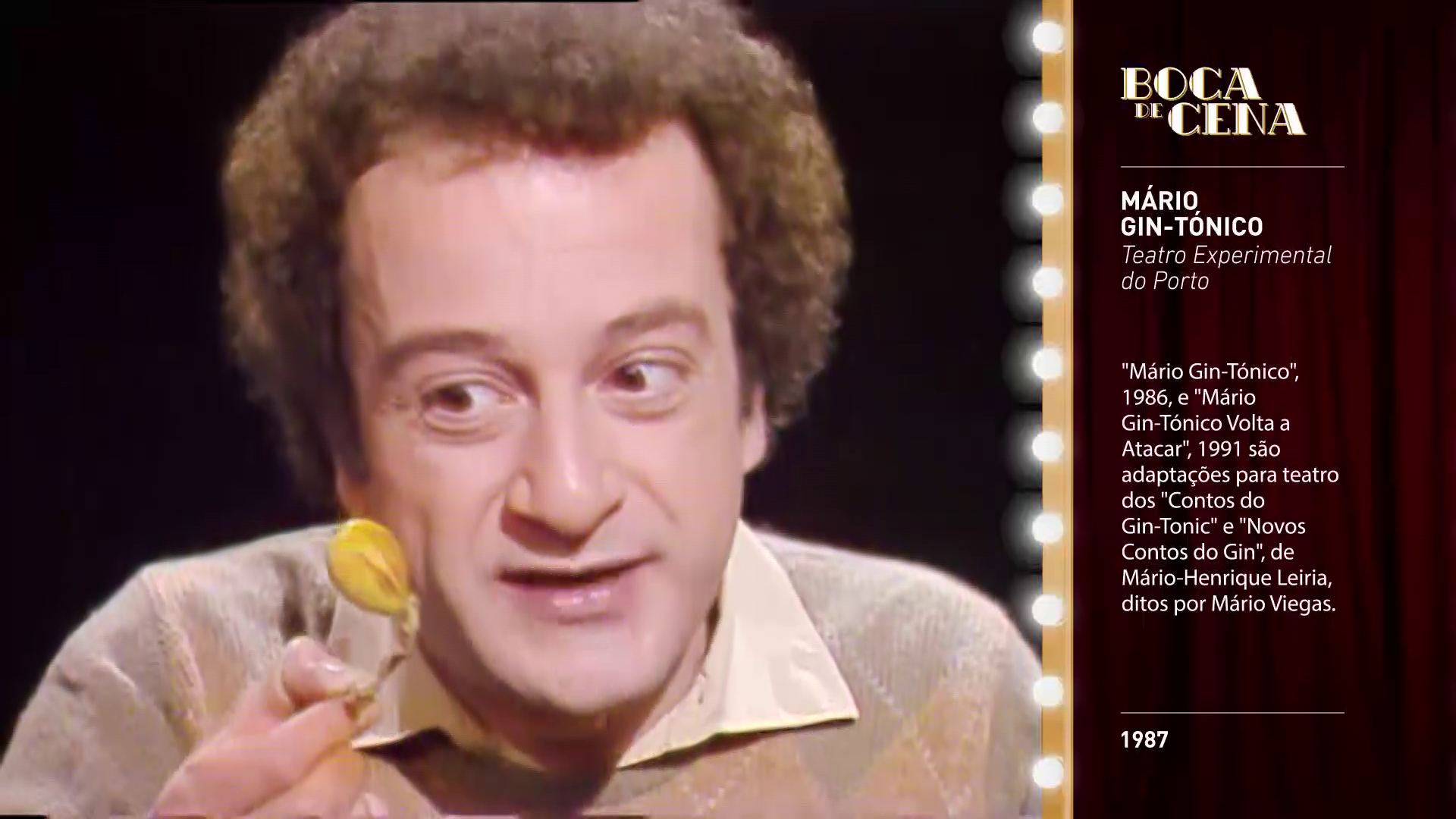 M�rio Gin T�nico Volta a Atacar