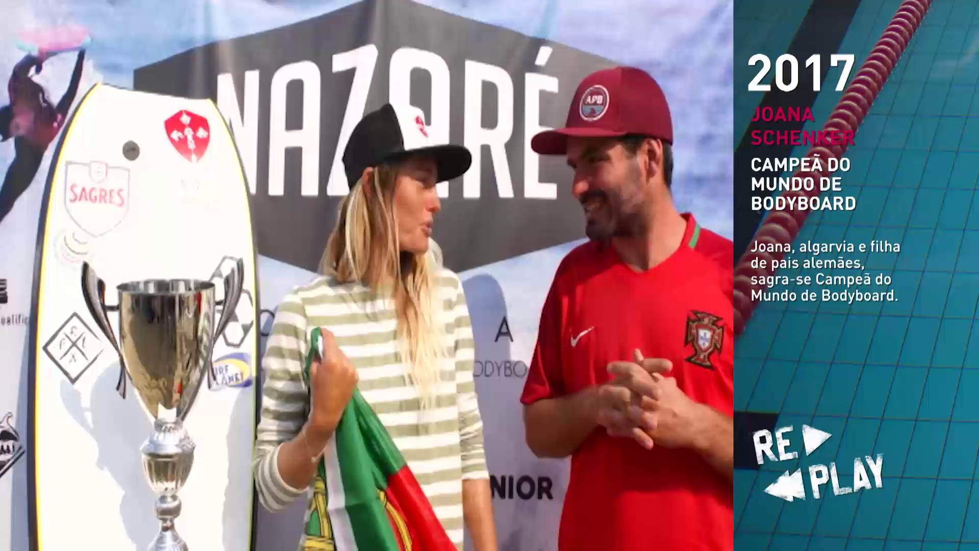 CAMPE� DO MUNDO DE BODYBOARD, por Rui Alves