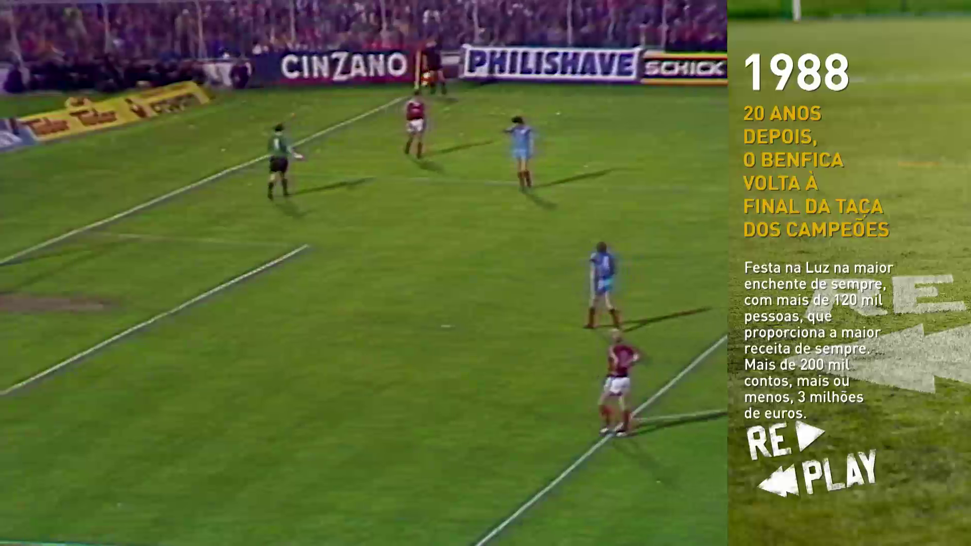 20 ANOS DEPOIS O BENFICA VOLTA � FINAL DA TA�A CAMPE�ES EUROPEUS, por Rui Alves