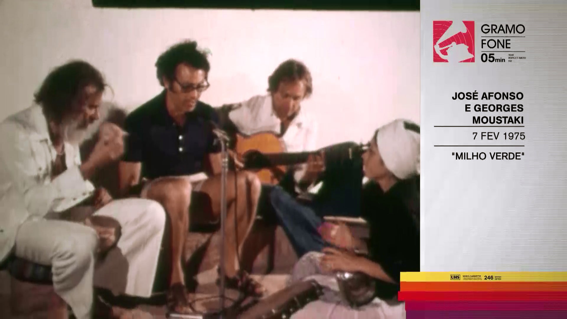 JOS� AFONSO E GEORGES MOUSTAKI por Jo�o Carlos Callixto