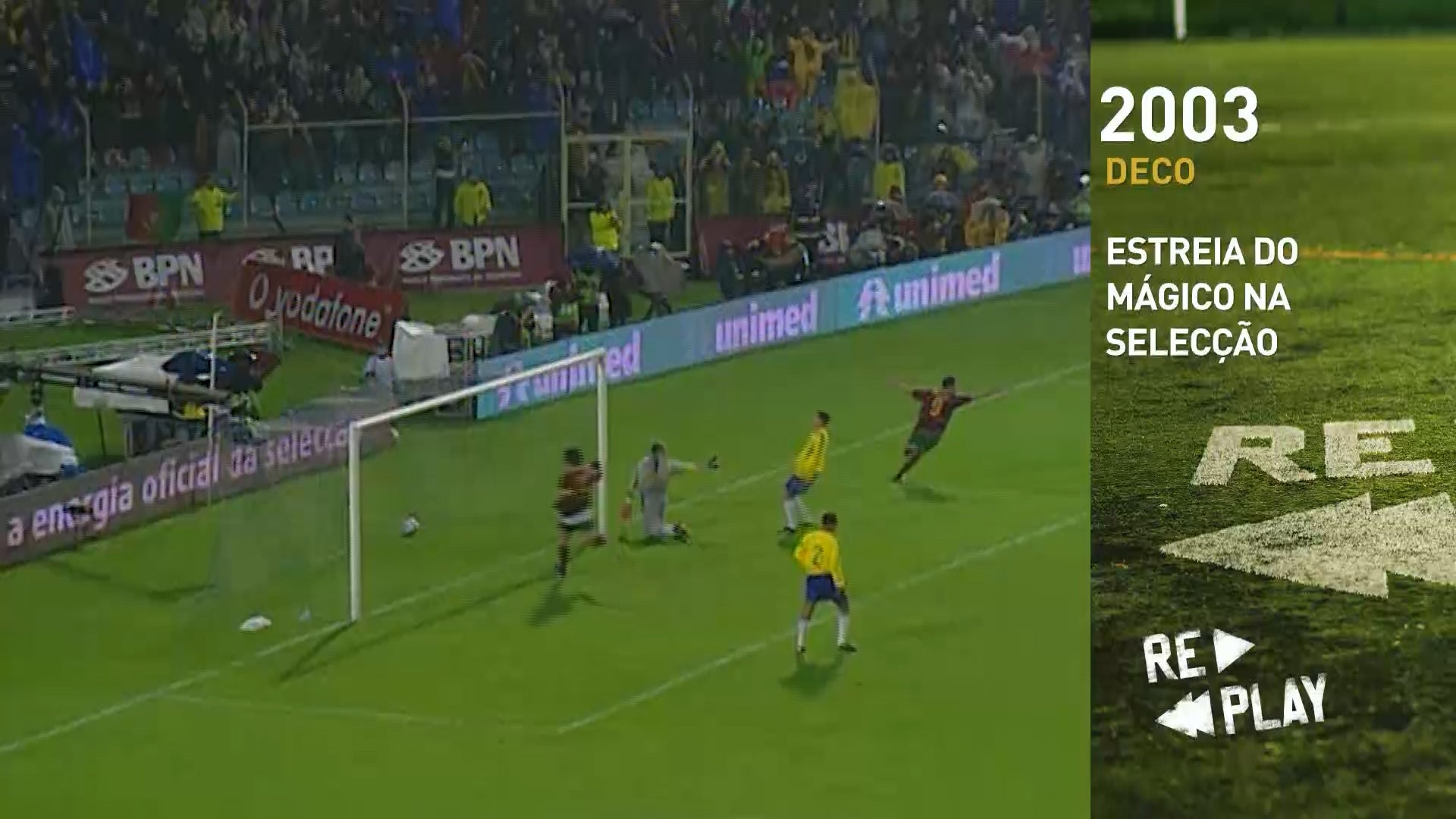 ESTREIA DO M�GICO NA SELEC��O por Rui Alves