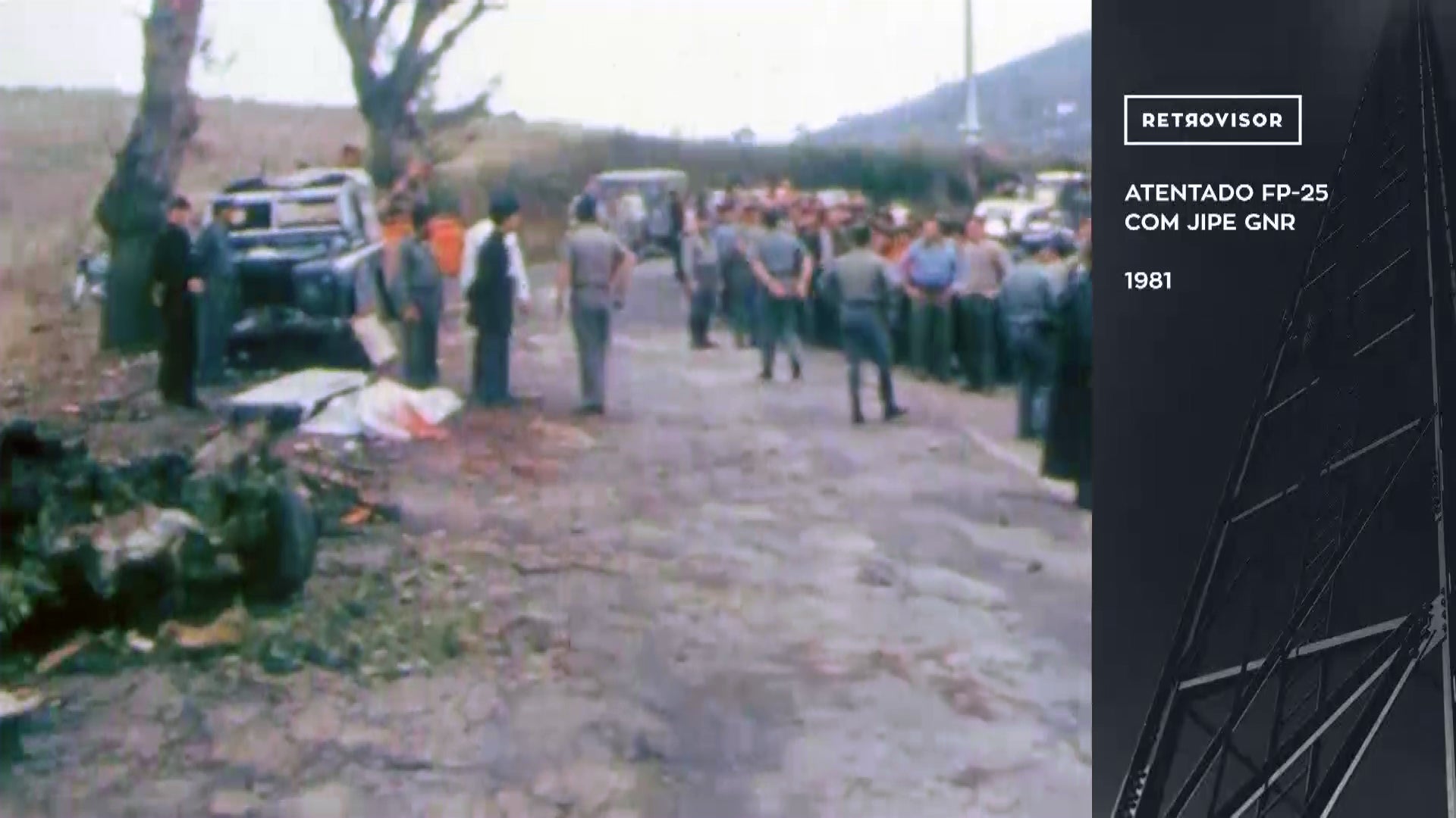 Atentado FP-25 com jipe GNR
