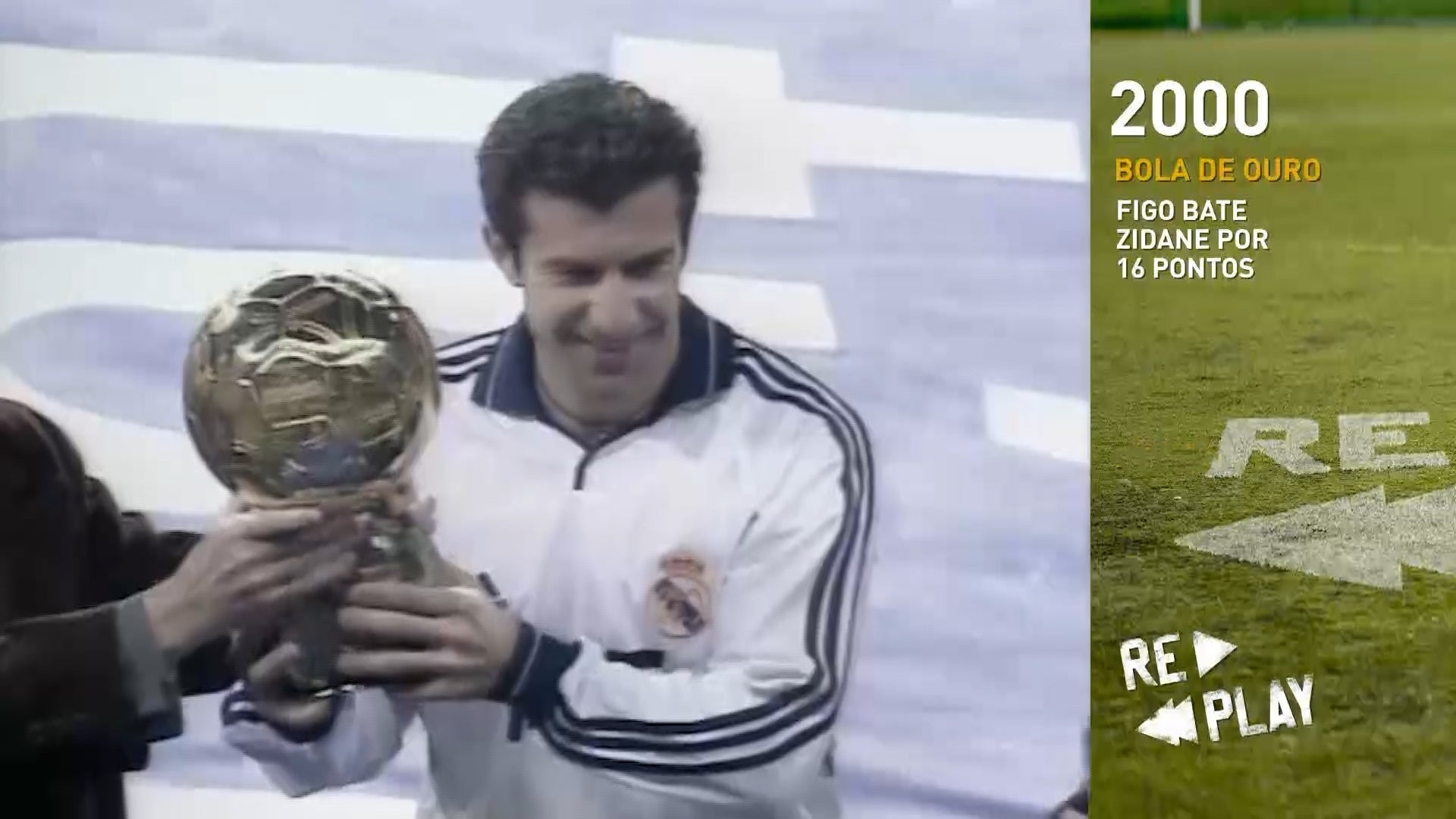 FIGO BATE ZIDANE POR 16 PONTOS por Rui Alves