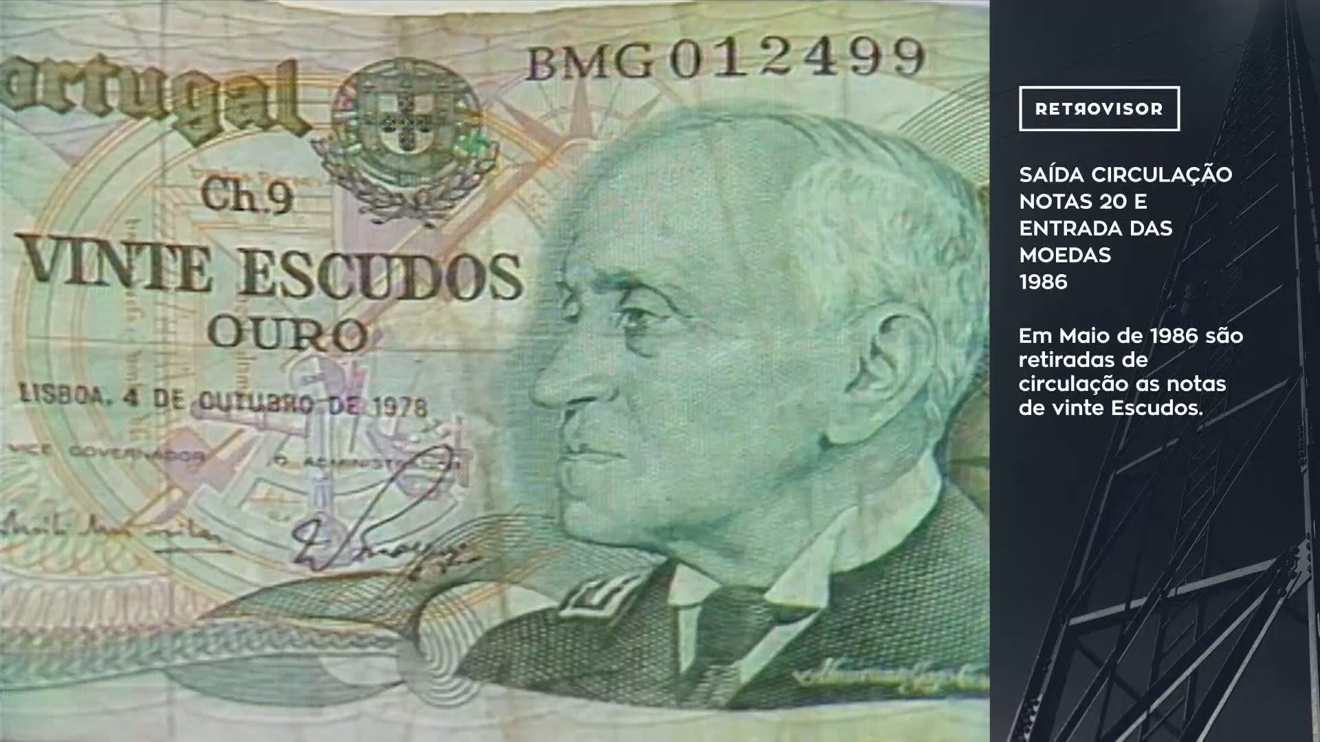 Sa�da de Circula��o Notas 20 e Entrada das Moedas